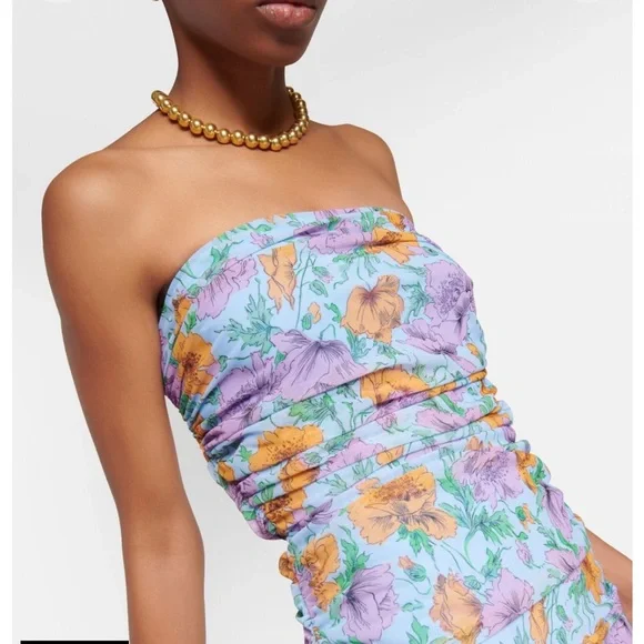 NWT Veronica Beard Quiana Floral-Print Dress